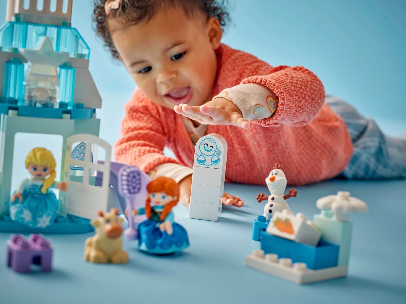Anna en Elsa's Frozen kasteelfeest