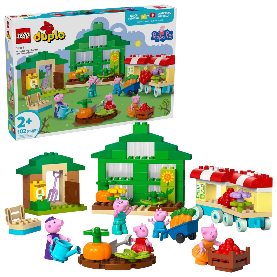 De tuin en kas van Opa Big