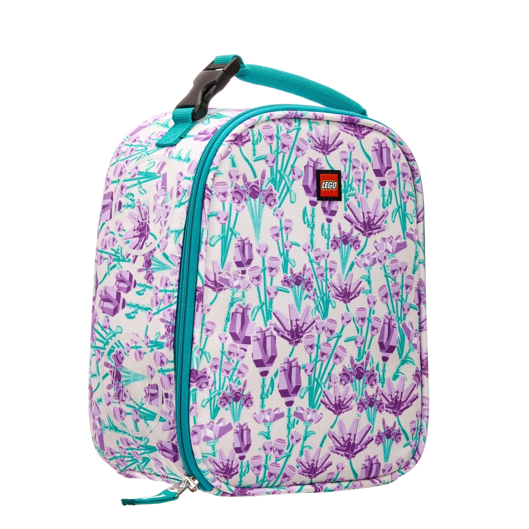 Paars boeket lunchtas