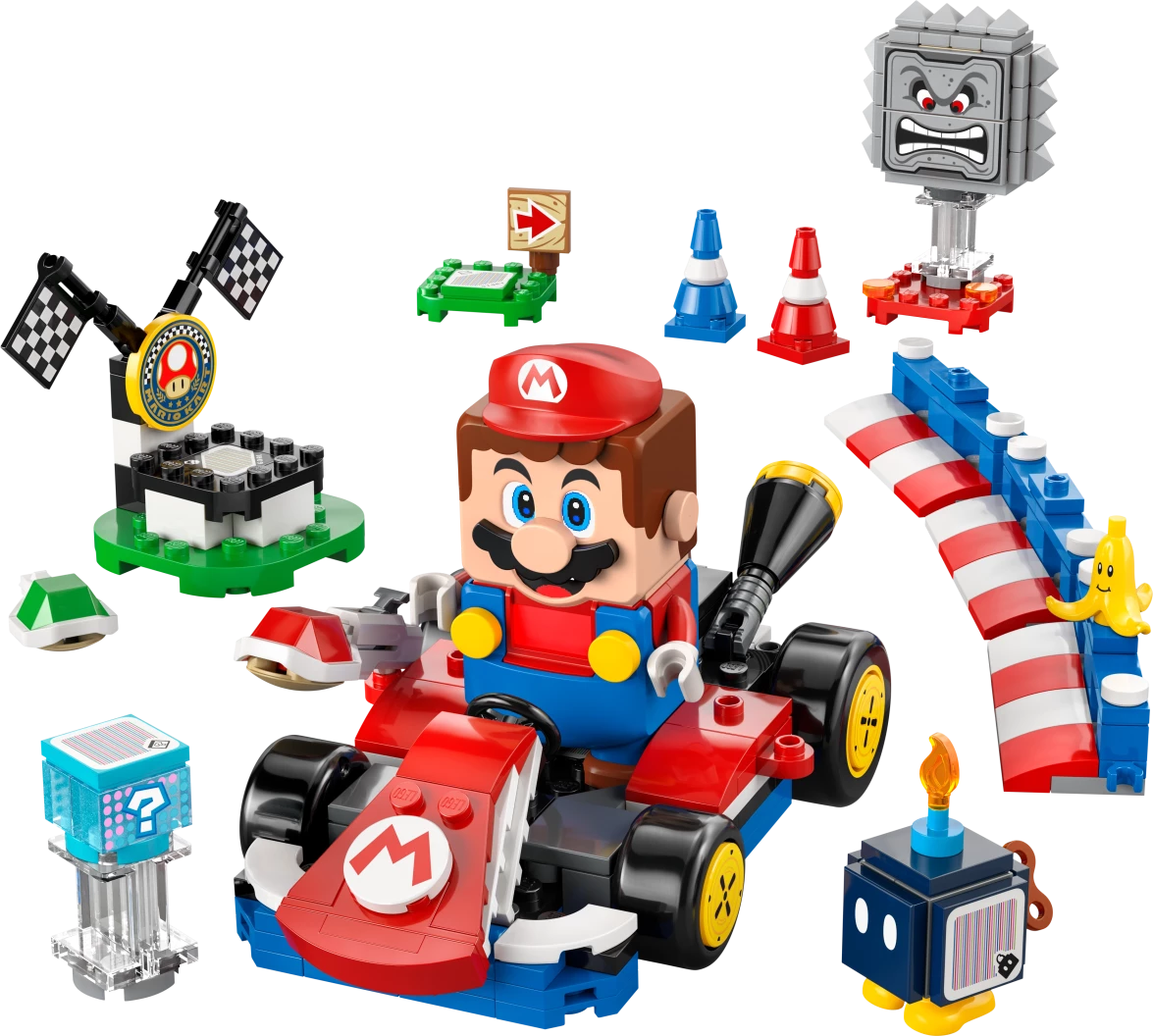 Mario Kart™ – Interactieve LEGO® Mario™ en standaardkart