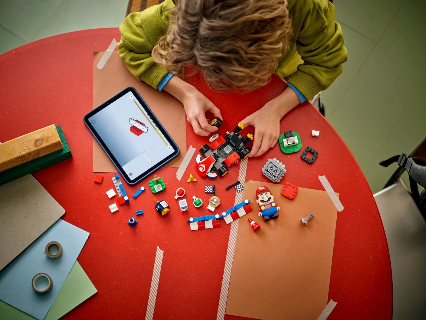Mario Kart™ – Interactieve LEGO® Mario™ en standaardkart