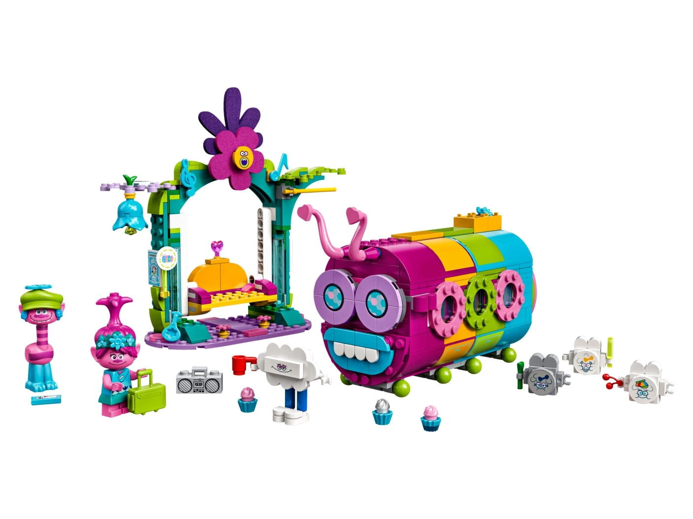 Regenboogrupsbus