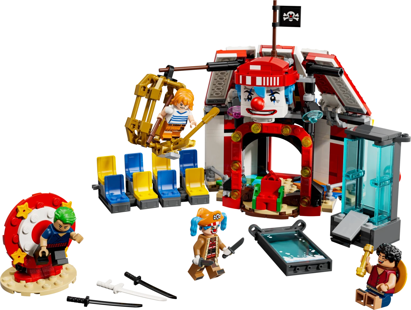 Circustent van Buggy de Clown