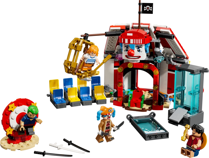 Circustent van Buggy de Clown