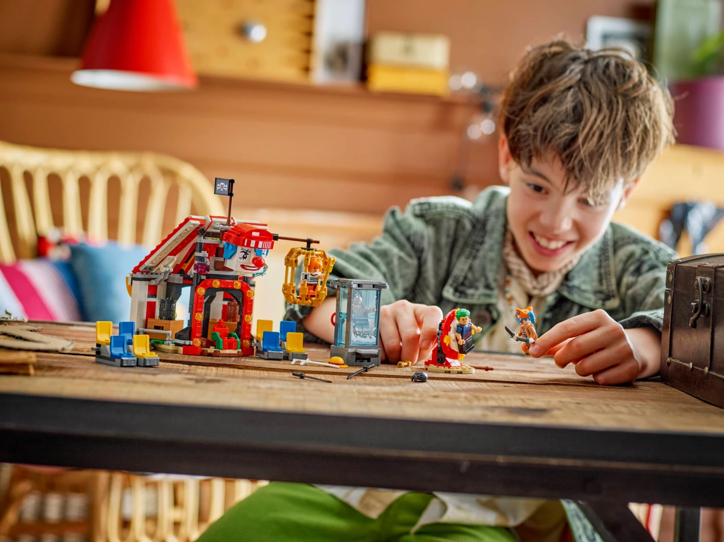 Circustent van Buggy de Clown