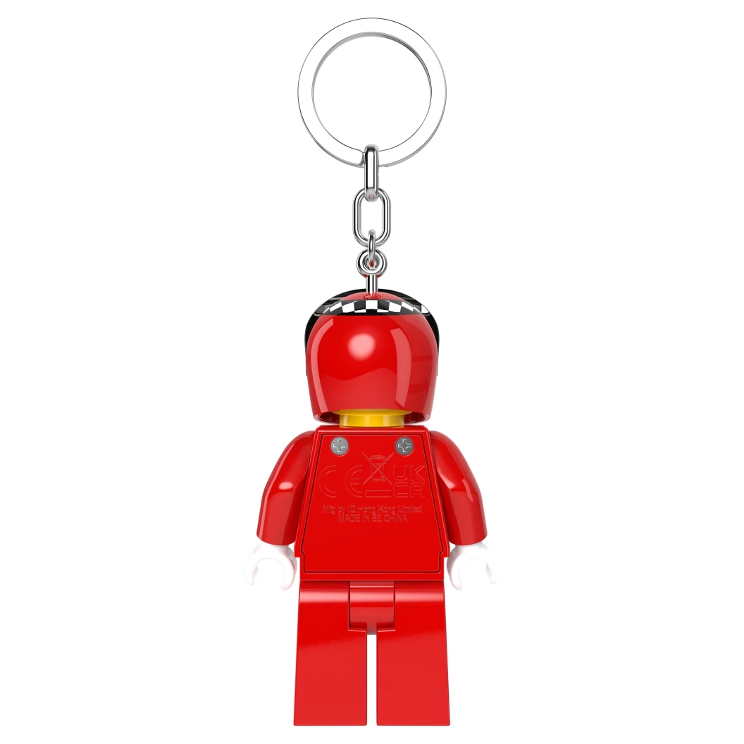 Racewagencoureur sleutellampje