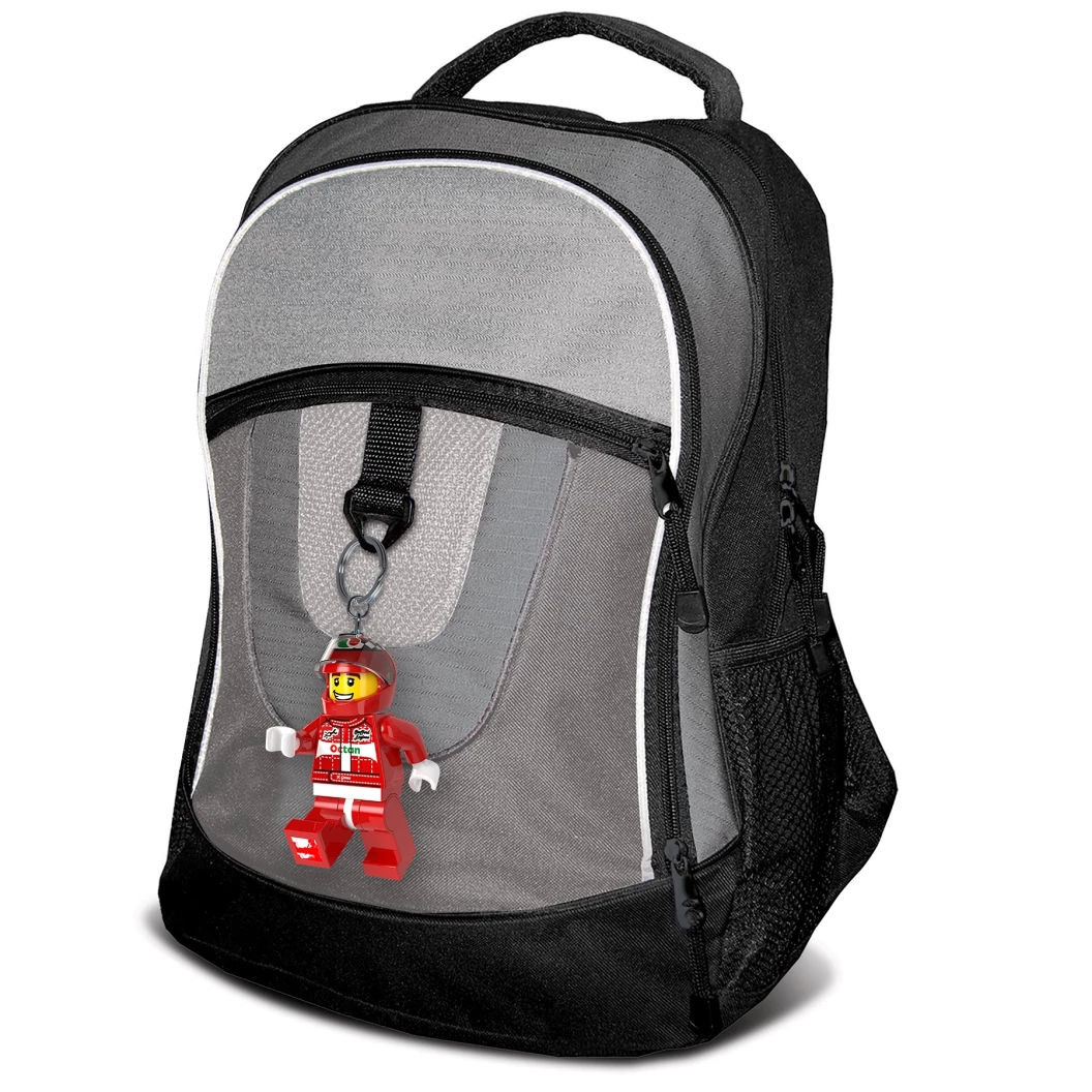 Racewagencoureur sleutellampje