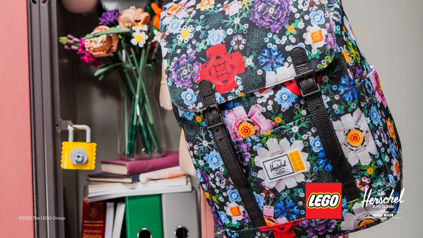 Herschel Retreat™ kleine rugzak – bloementuin