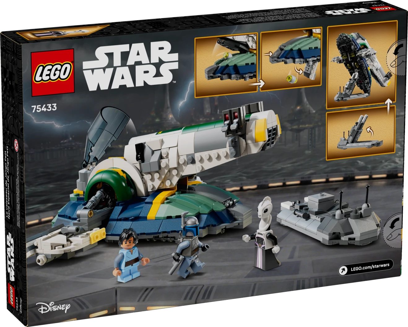 Jango Fetts ruimteschip