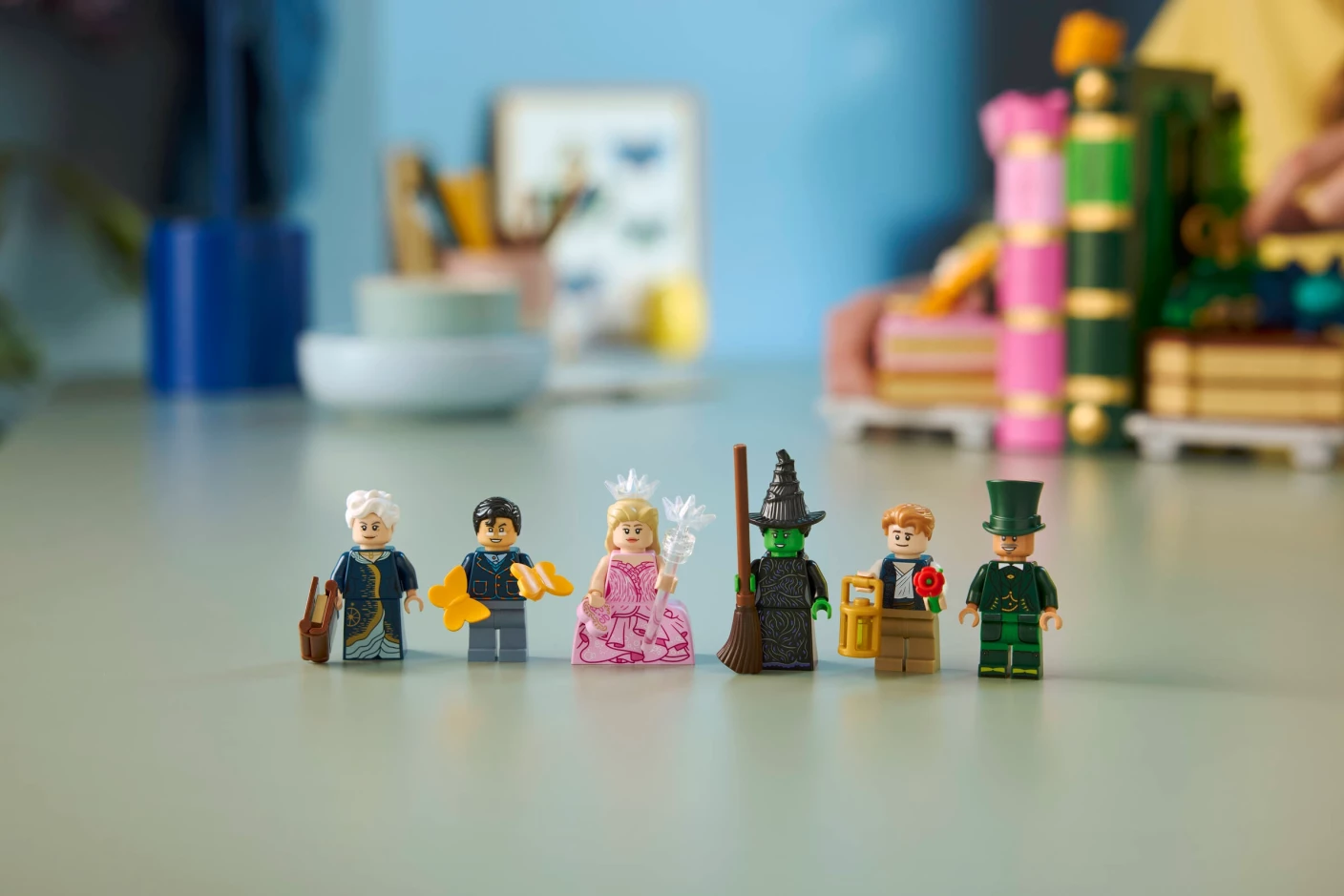 Glinda en Elphaba boekensteunen