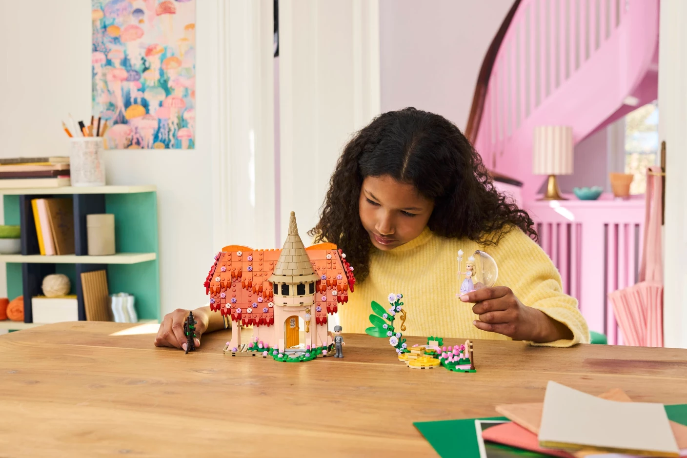 Glinda en Elphaba bezoeken Munchkinland