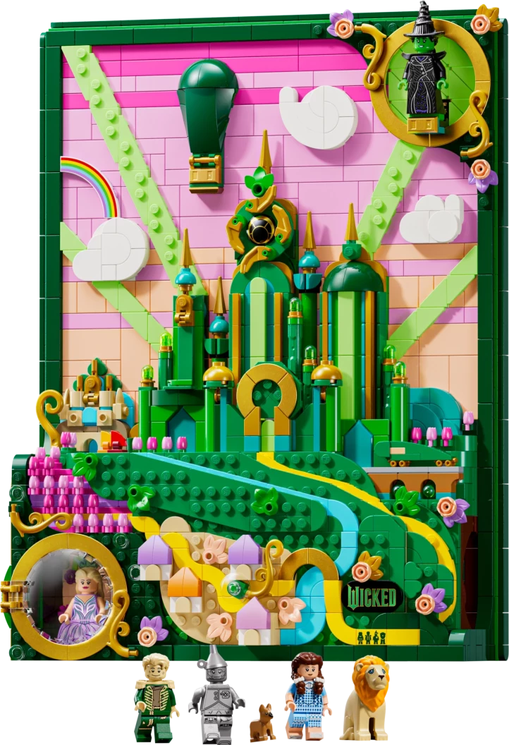Emerald City muurkunst