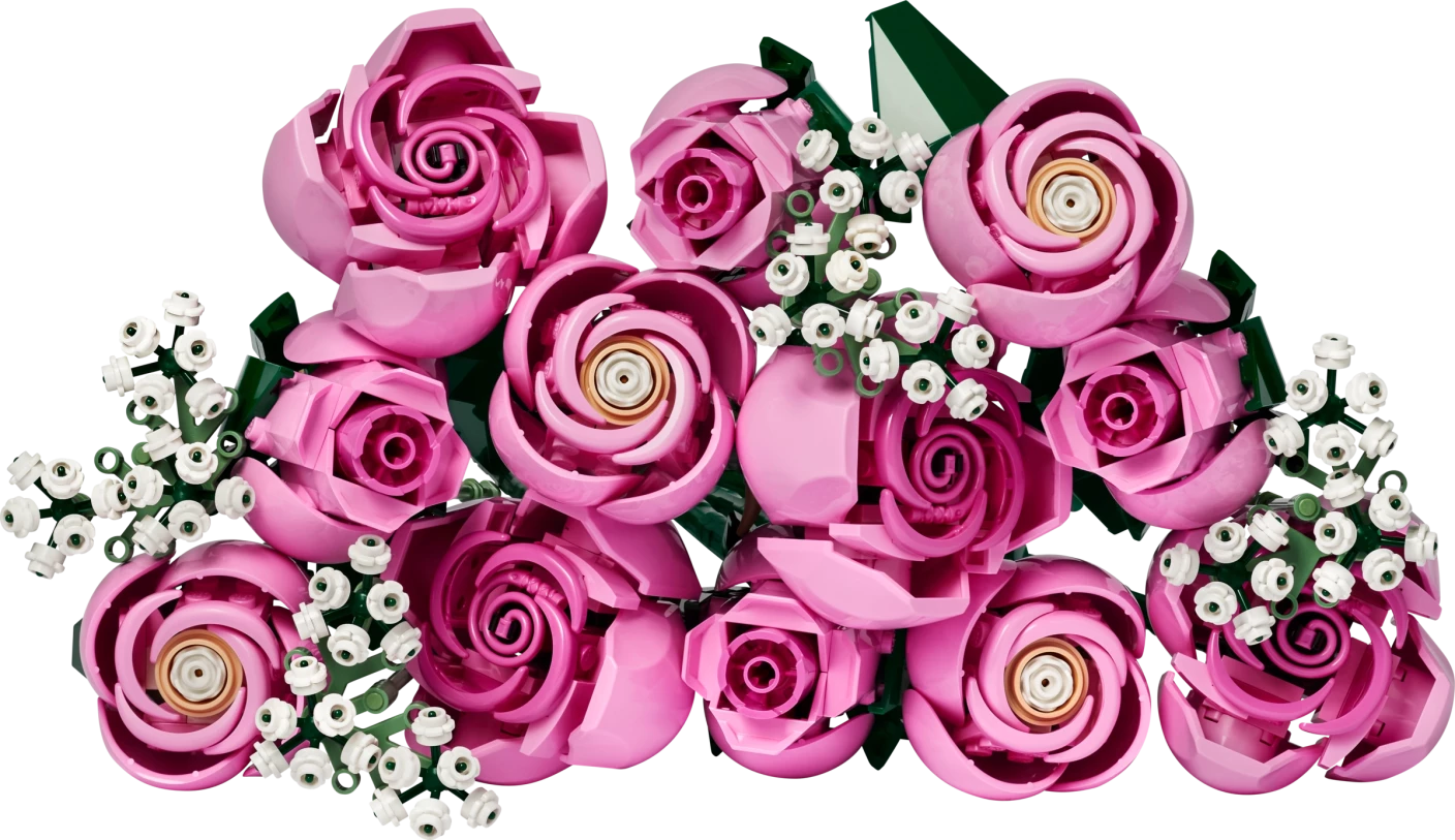 Roze rozenboeket