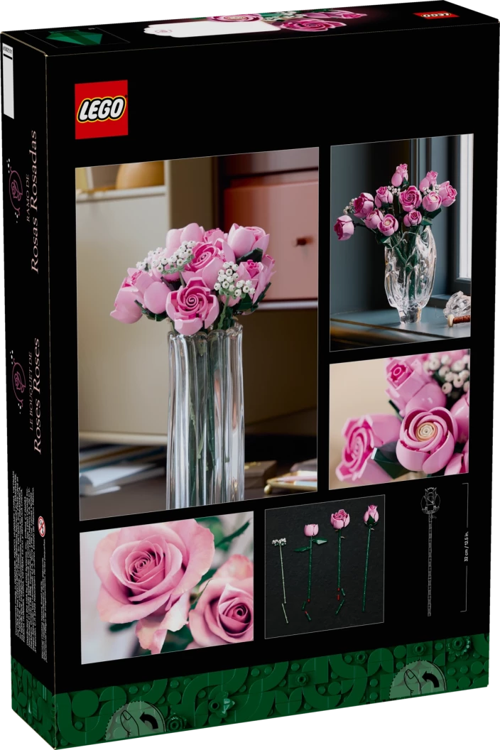Roze rozenboeket