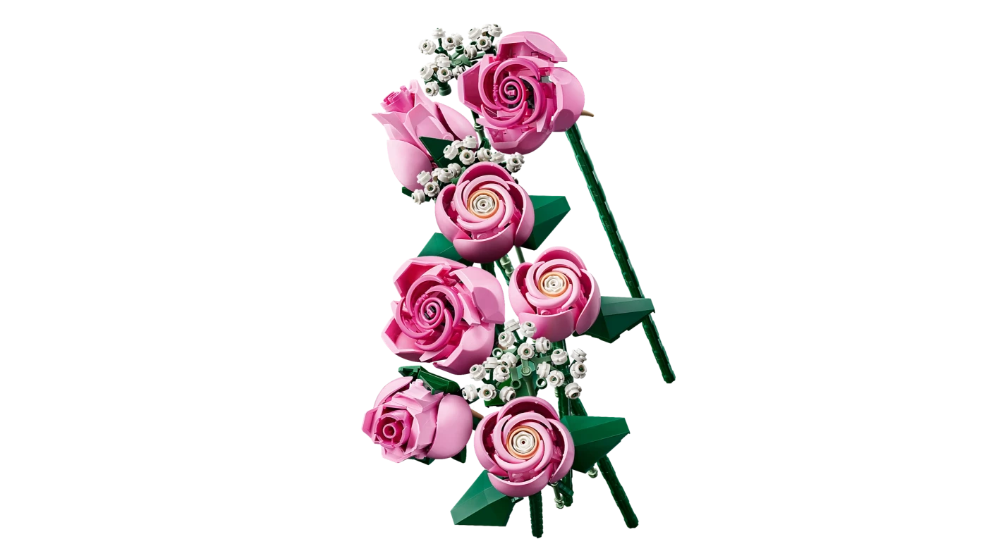 Roze rozenboeket
