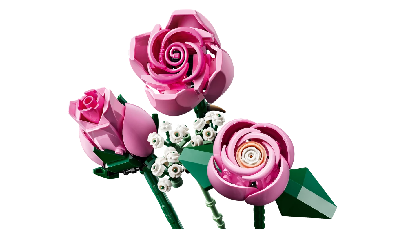 Roze rozenboeket