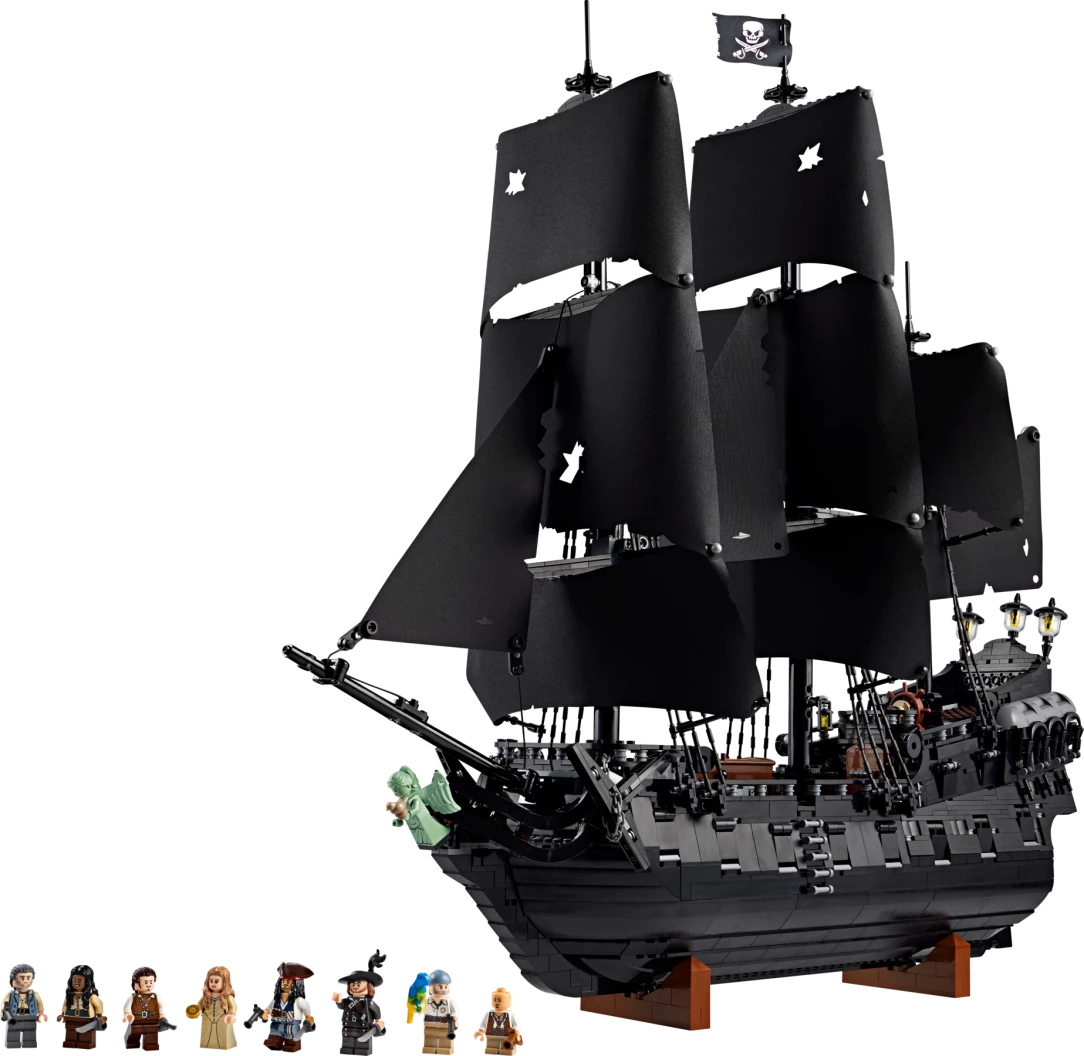 Het piratenschip van kapitein Jack Sparrow