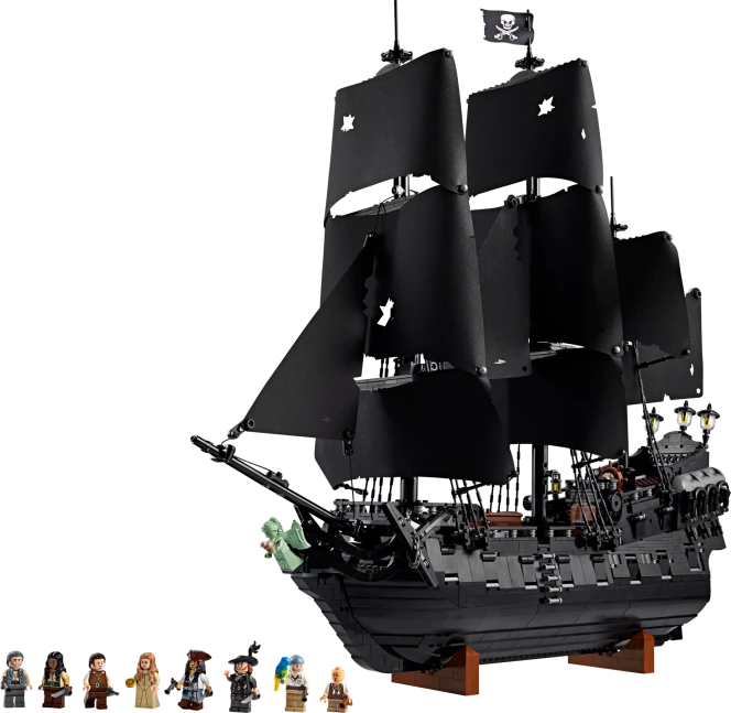 Het piratenschip van kapitein Jack Sparrow
