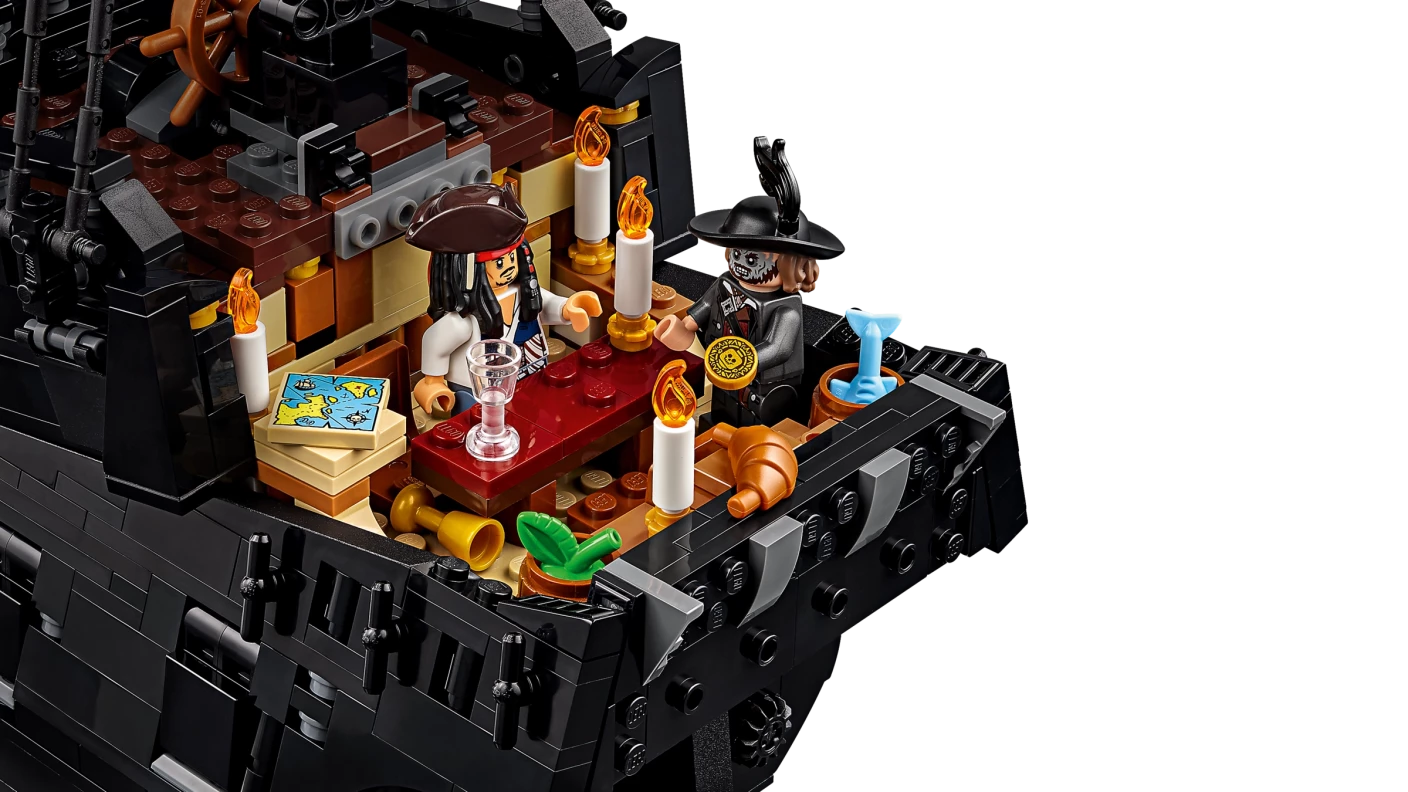 Het piratenschip van kapitein Jack Sparrow