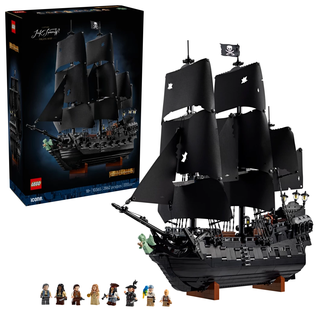 Het piratenschip van kapitein Jack Sparrow