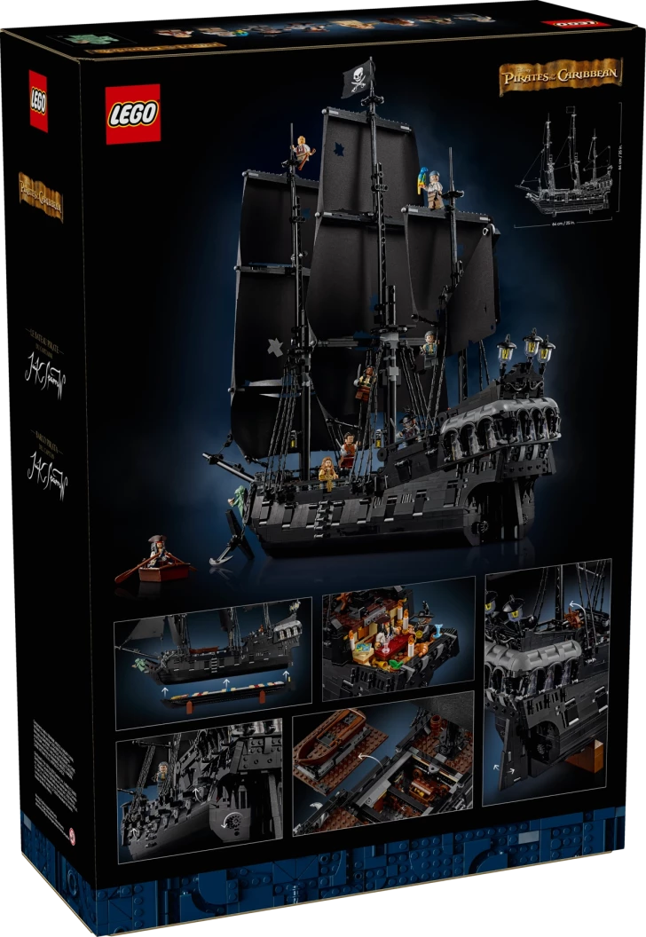 Het piratenschip van kapitein Jack Sparrow
