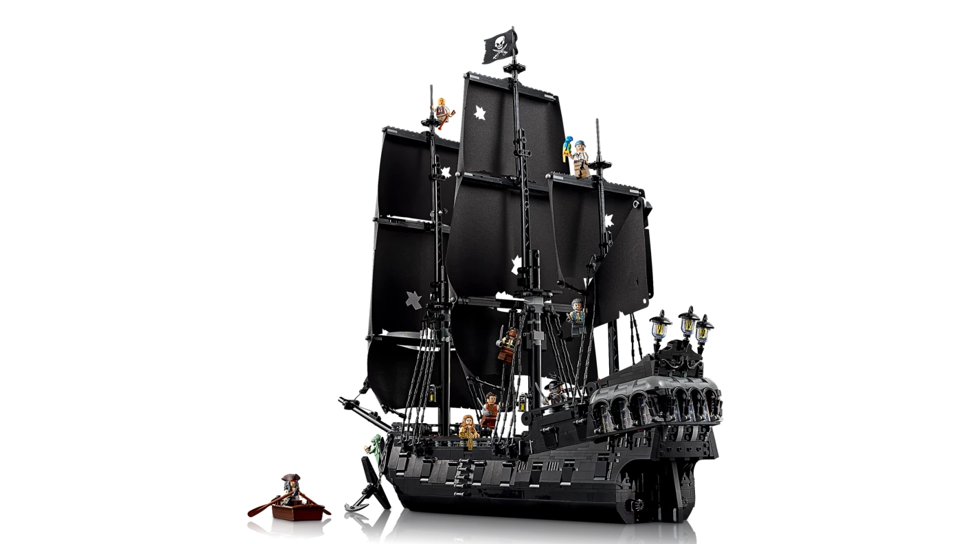 Het piratenschip van kapitein Jack Sparrow