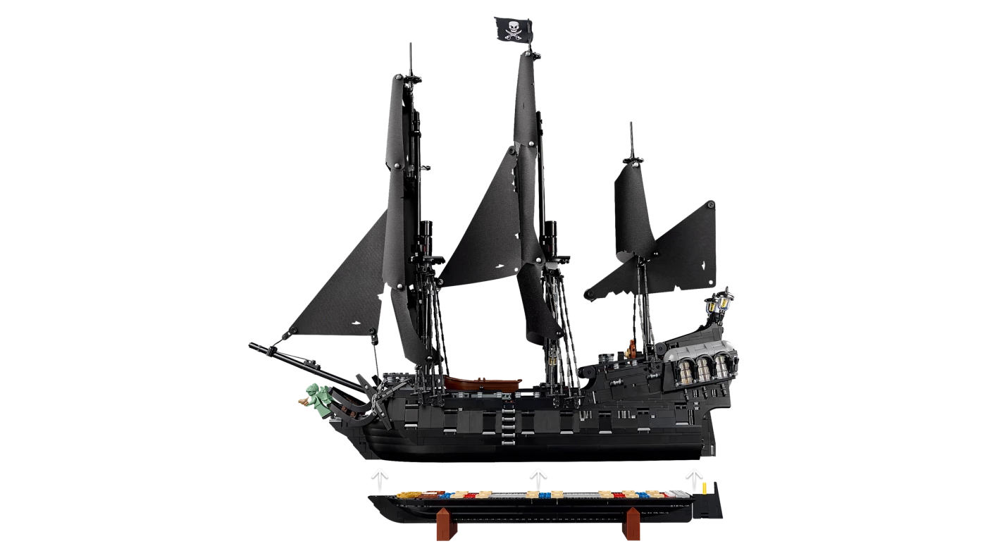 Het piratenschip van kapitein Jack Sparrow