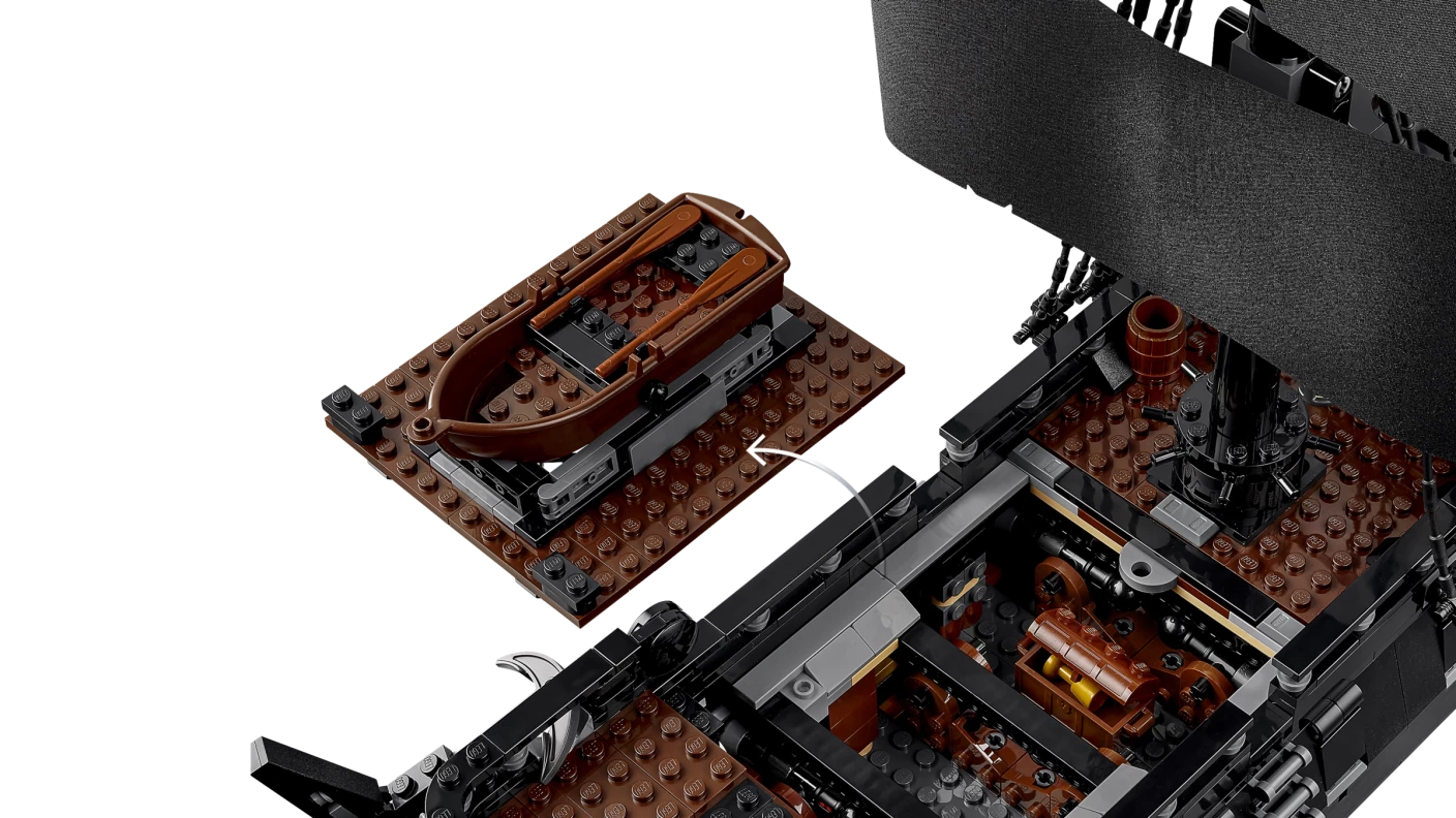 Het piratenschip van kapitein Jack Sparrow