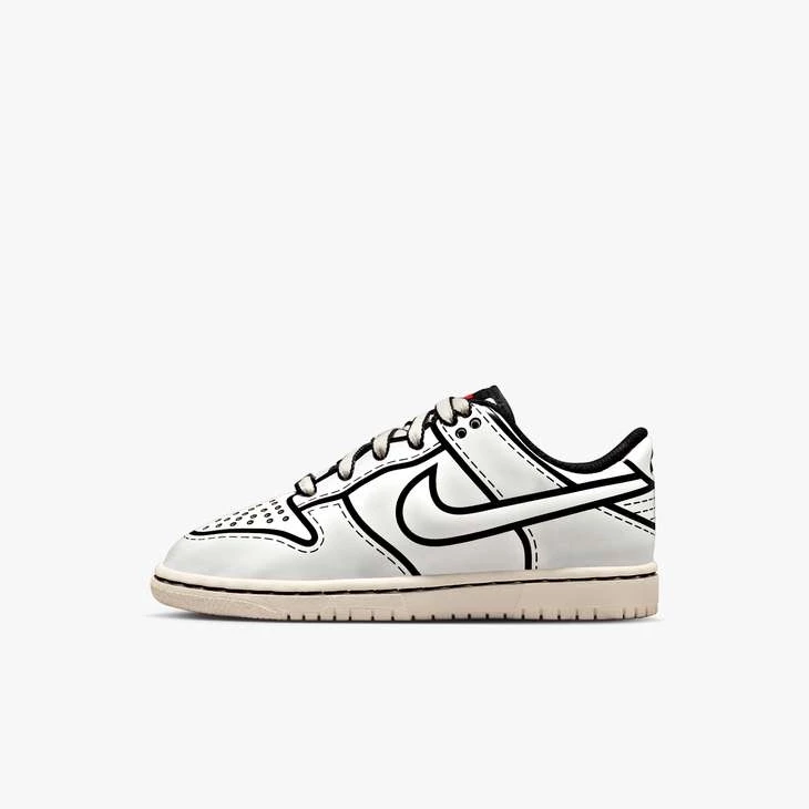 Nike Dunk Low x LEGO® collectie – Schoenen voor jongere kinderen