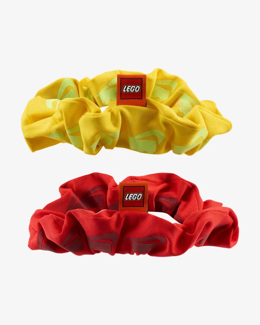 Nike x LEGO® collectie haarelastieken met stof (2 stuks)
