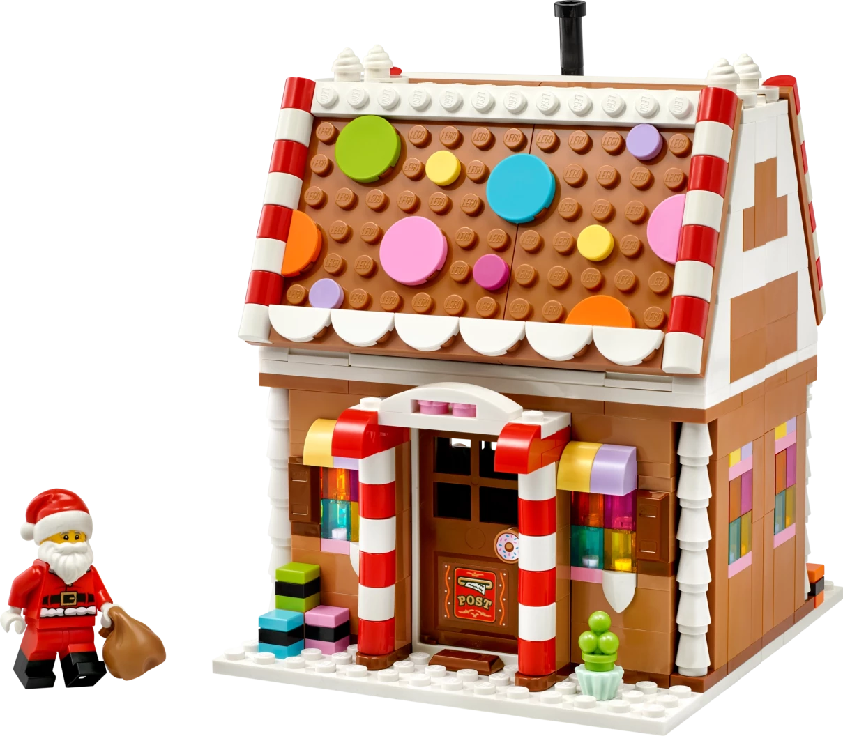 Winters peperkoekhuisje