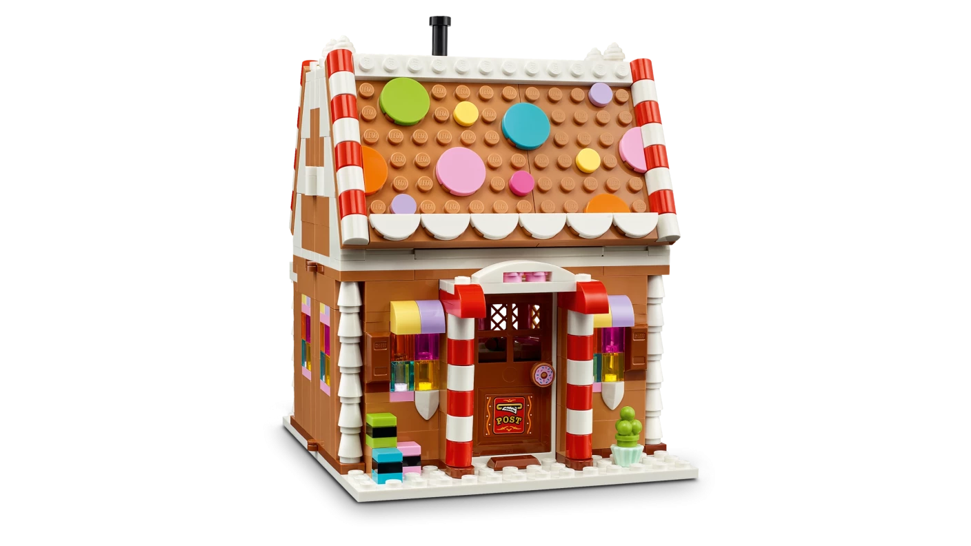 Winters peperkoekhuisje