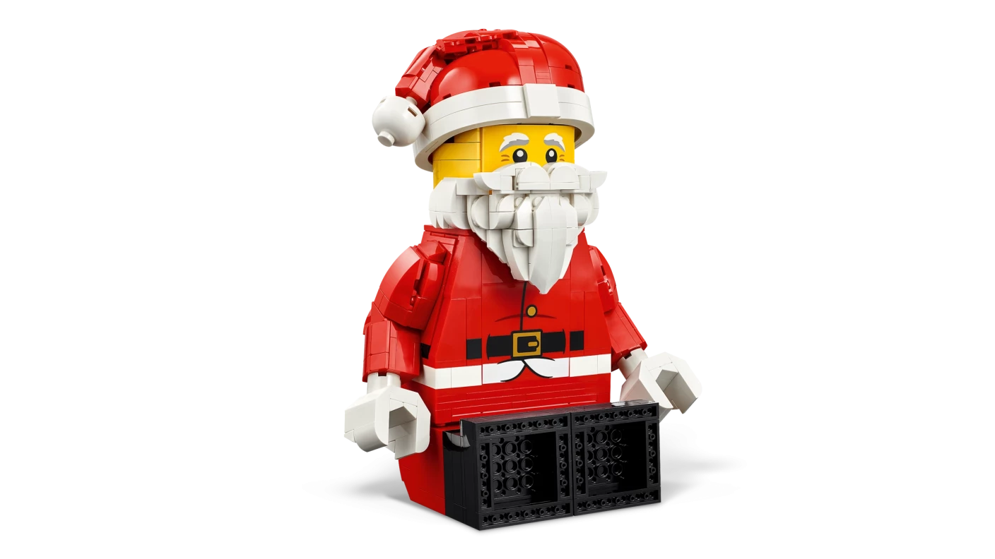 Grote minifiguur van de Kerstman
