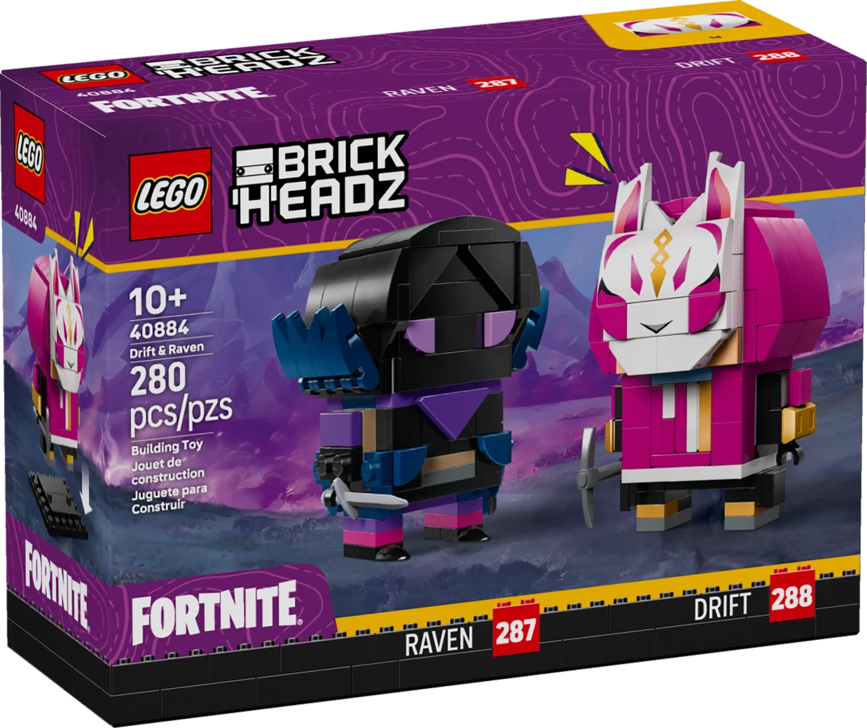 Drift en Raven figuren