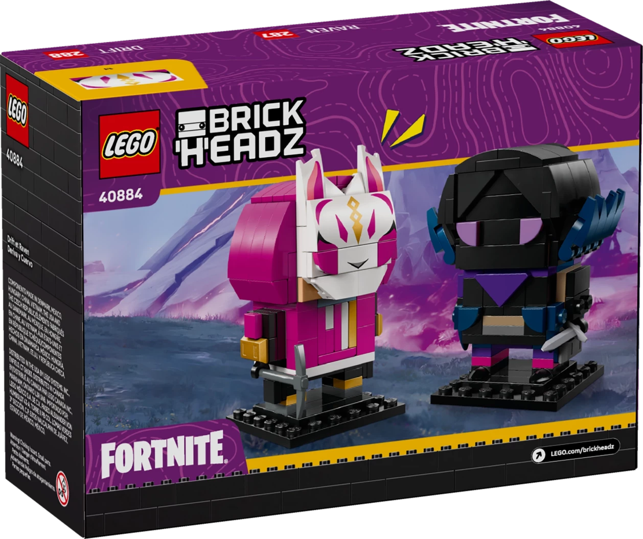 Drift en Raven figuren