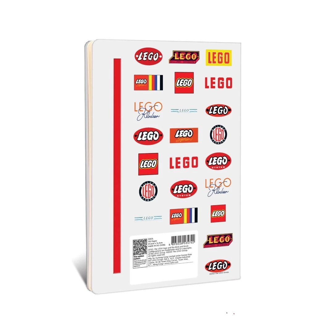 Journal met LEGO® logoprint