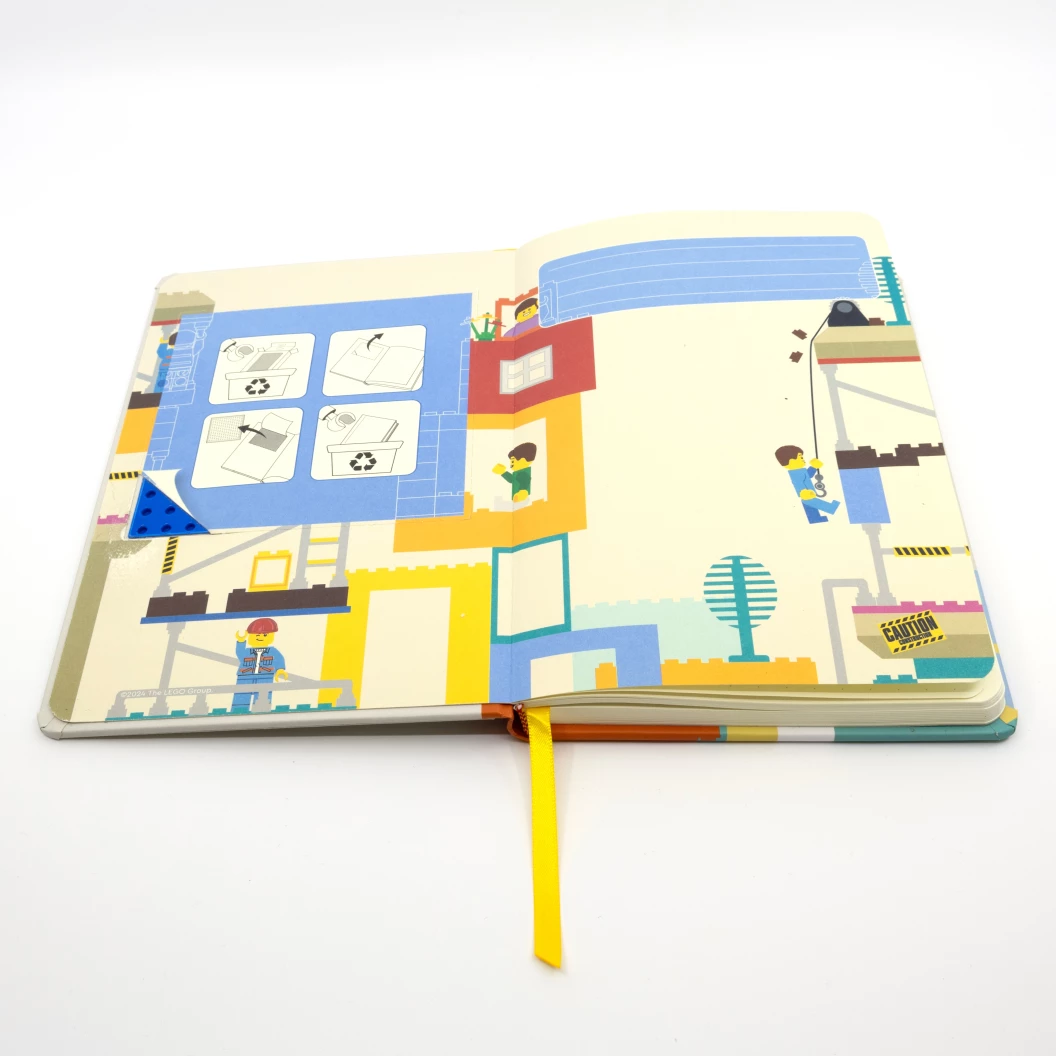 Recyclebaar notitieboekje met gelpen - gedachten