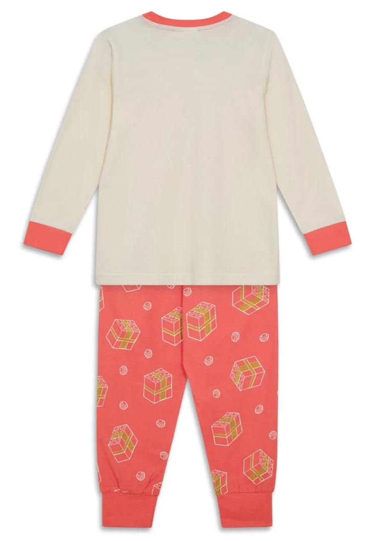 Kerstpyjama voor kinderen – gebroken wit