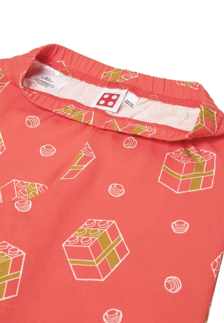 Kerstpyjama voor kinderen – gebroken wit