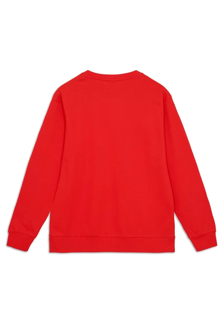 Kerstsweatshirt voor volwassenen – rood