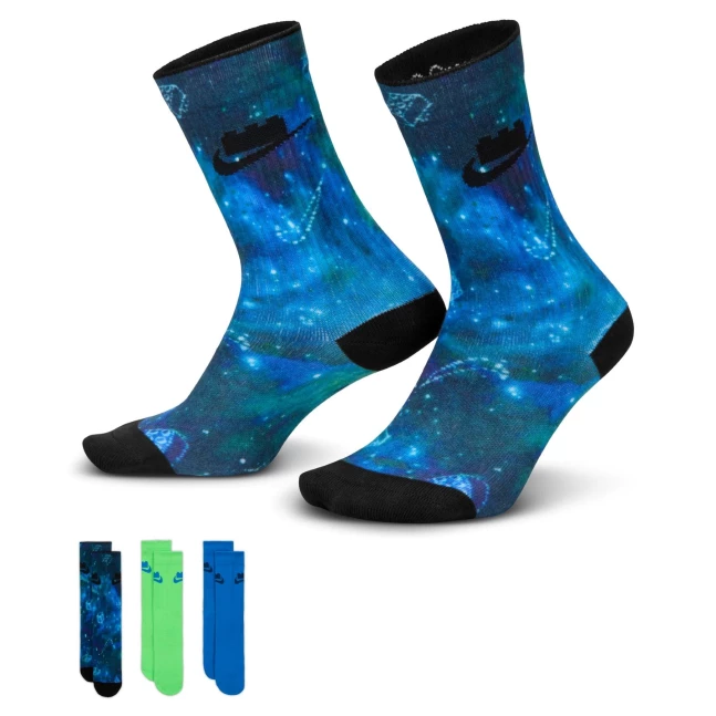 Nike x LEGO collectie Everyday Essentials crew sokken