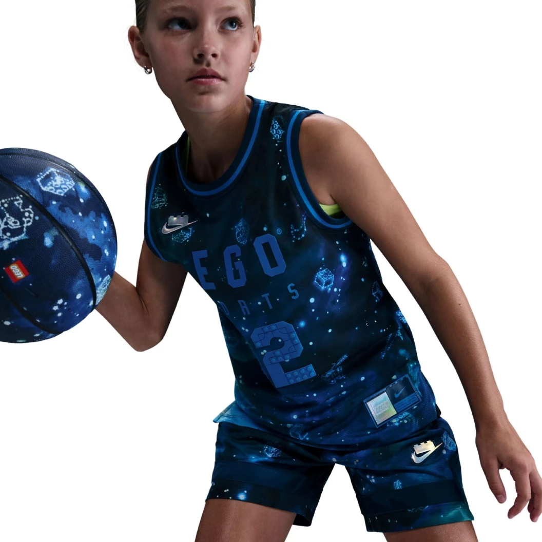 Nike x LEGO® collectie Dri-FIT crossover shorts