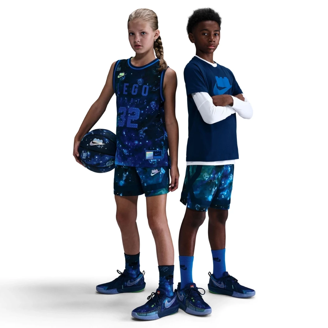 Nike x LEGO® collectie Dri-FIT crossover shorts