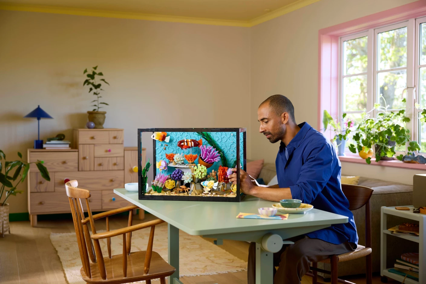 Tropisch aquarium
