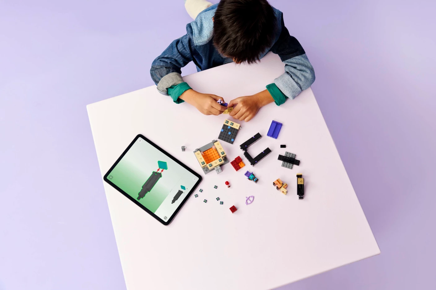 Reis naar de Nether en het End-portaal