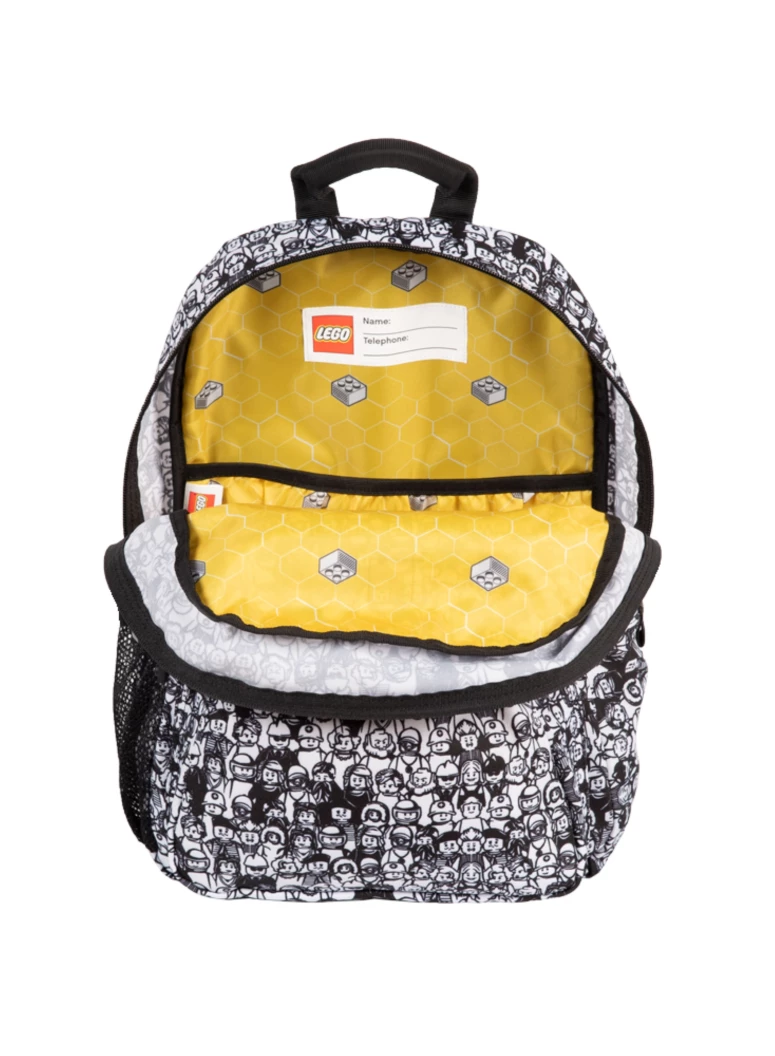 Klassieke rugzak - Minifiguren om zelf te kleuren