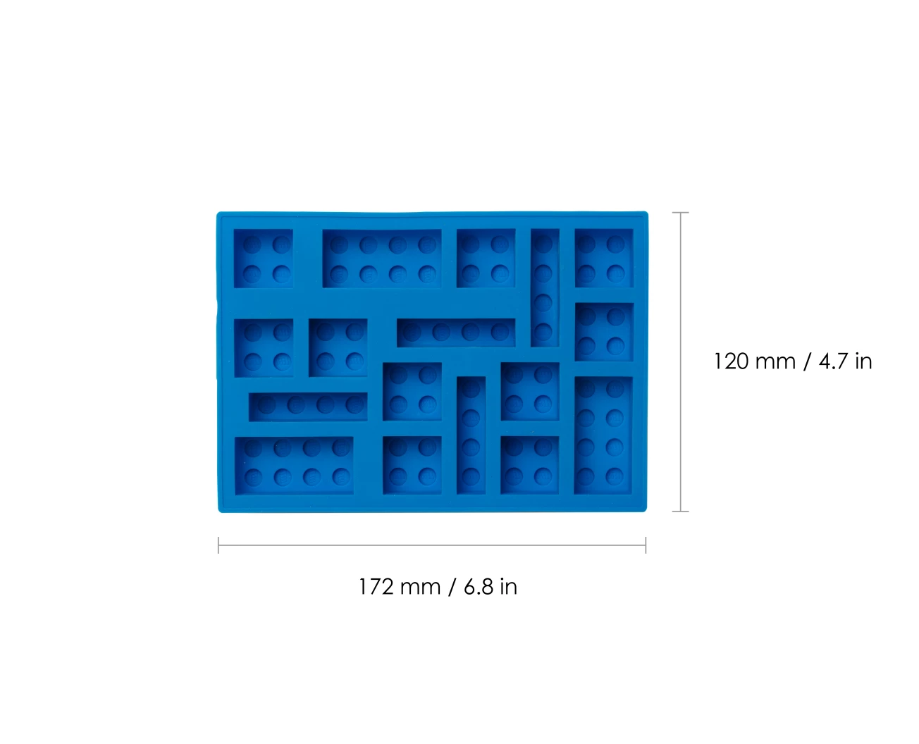 IJsblokjesvorm - blauw