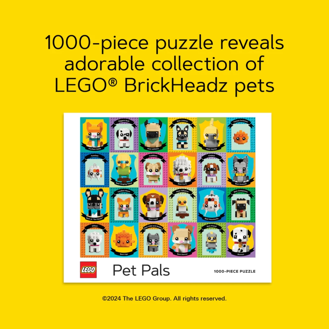 Puzzel van 1000 stukjes: Dierenvrienden