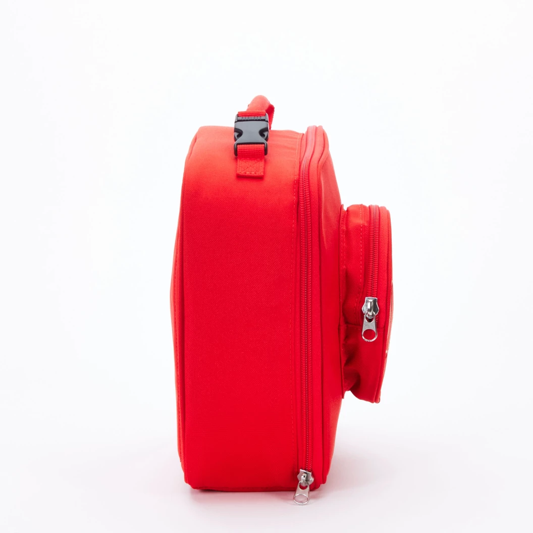 Lunchtas in de vorm van een steen - rood