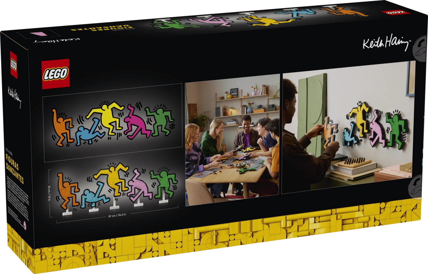 Keith Haring - Dansende figuren